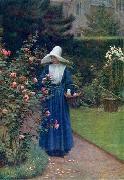 The roses' day Edmund Blair Leighton